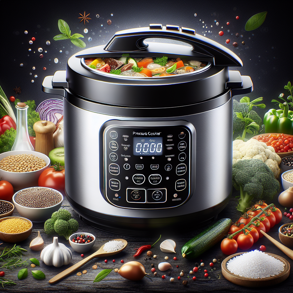 MasterChef Electric Pressure Cooker 10 in 1 Instapot Multicooker 6 Qt, Slow Cooker, Vegetable Steamer, Rice Maker, Digital Programmable Insta Pot with 18 Cooking Presets, Stainless Steel, Non Stick