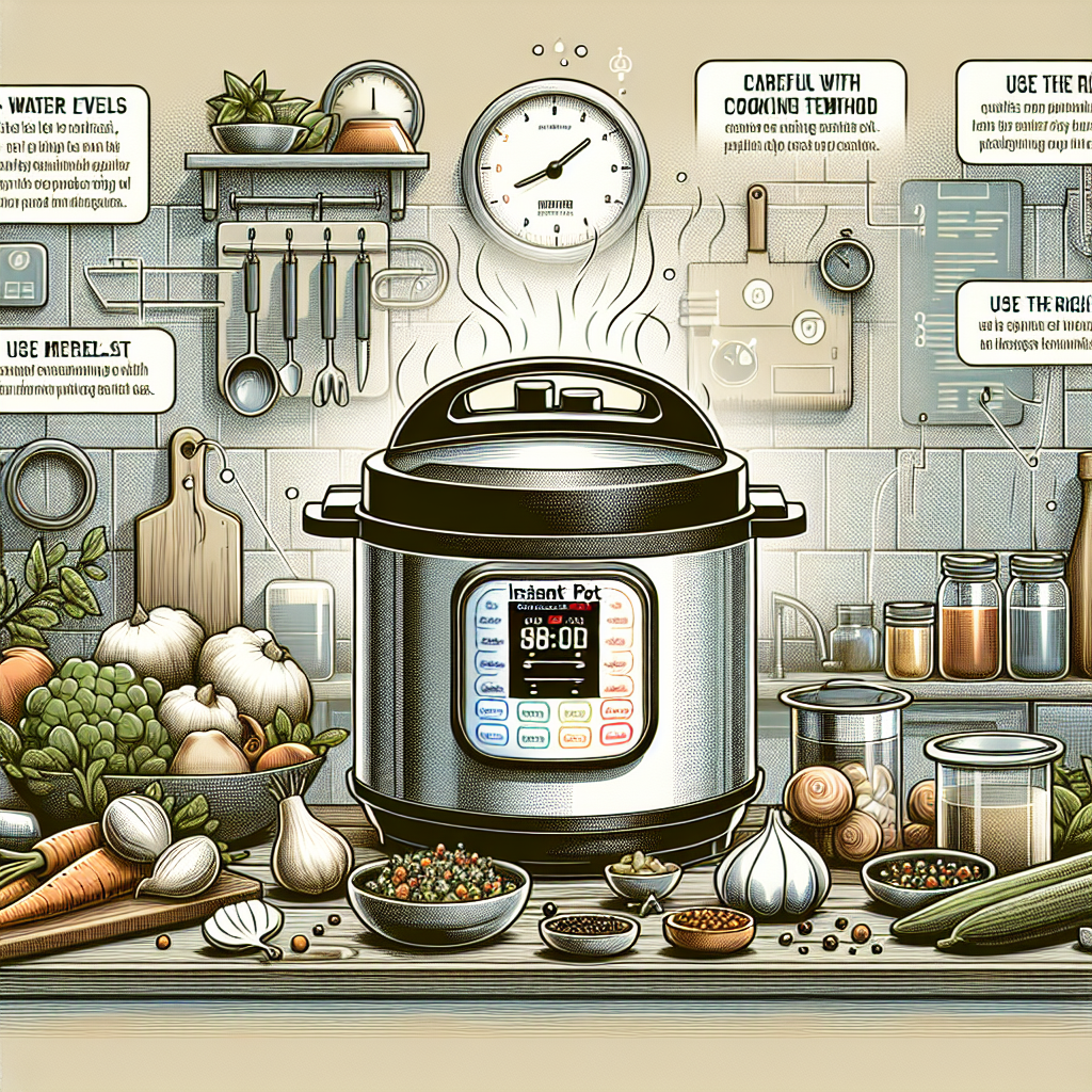 How to Prevent Food Burn in Your Instant Pot