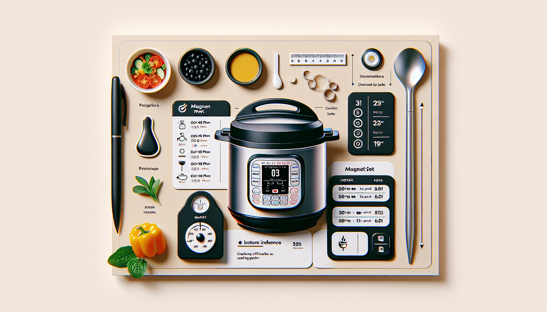 Read more about the article #1 Best LOTTELI KITCHEN Instant Pot Cheat Sheet Magnet Set Review