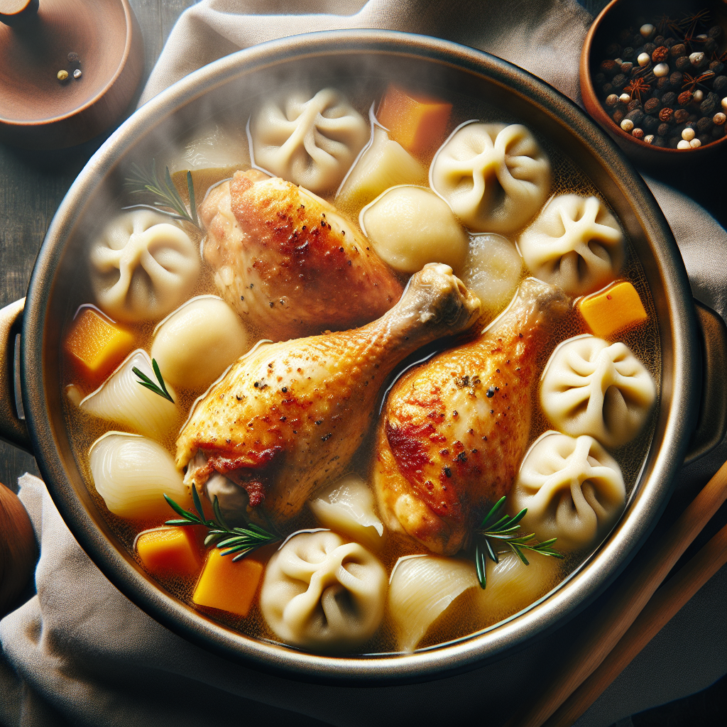 Delicious Instant Pot Chicken and Dumplings