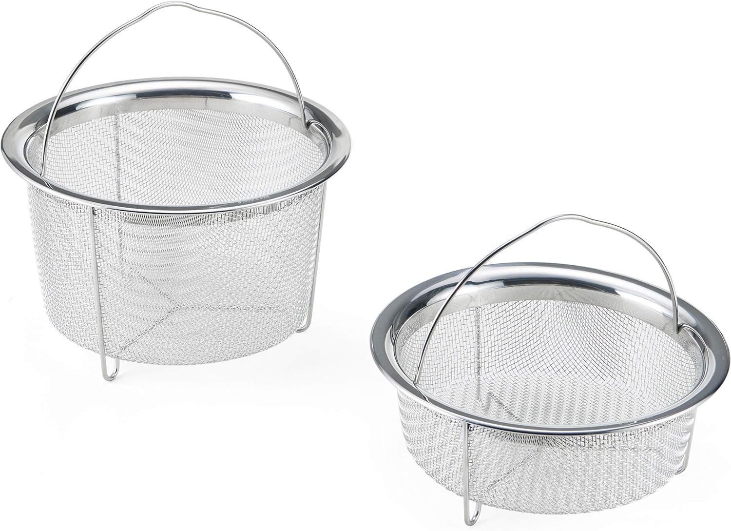 Instant Pot Official Mesh Steamer Basket, Set of 2, Stainless Steel