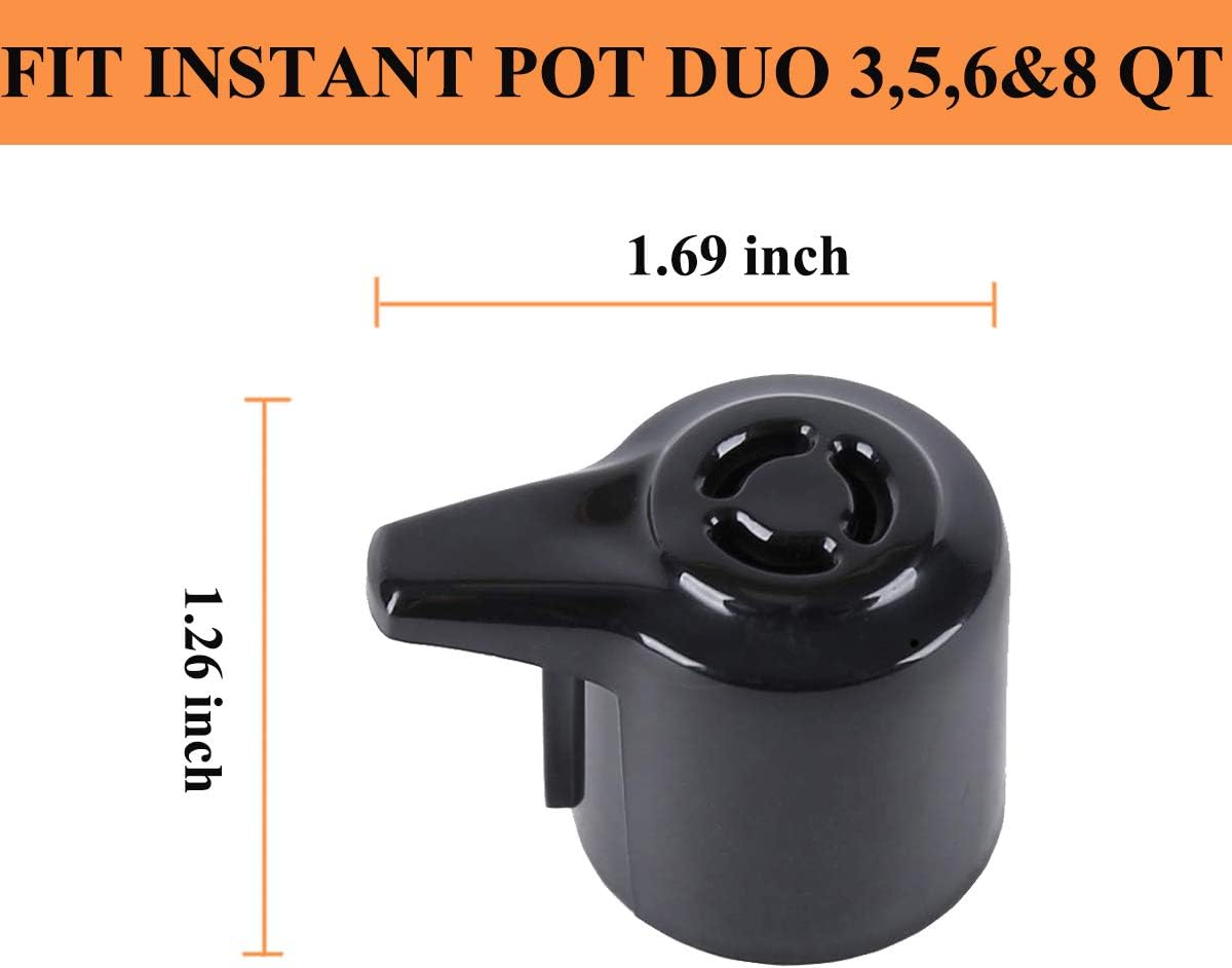 Steam Release Valve, Universal Pressure Valve for Instant Pot 3, 5, 6, 8 Qt, Steam Release Accessory for Electric Pressure Cooker