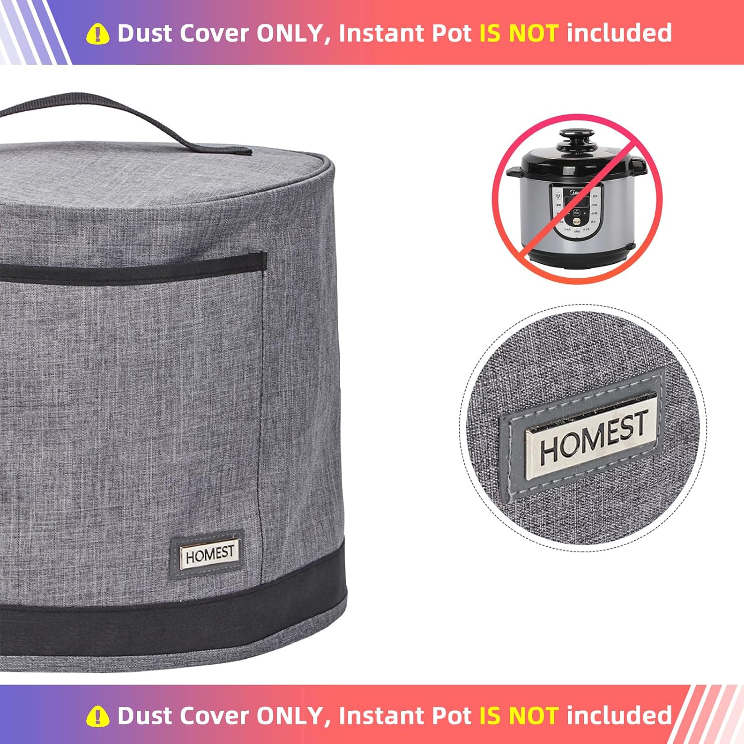 You are currently viewing HOMEST Dust Cover for Instant Pot Review