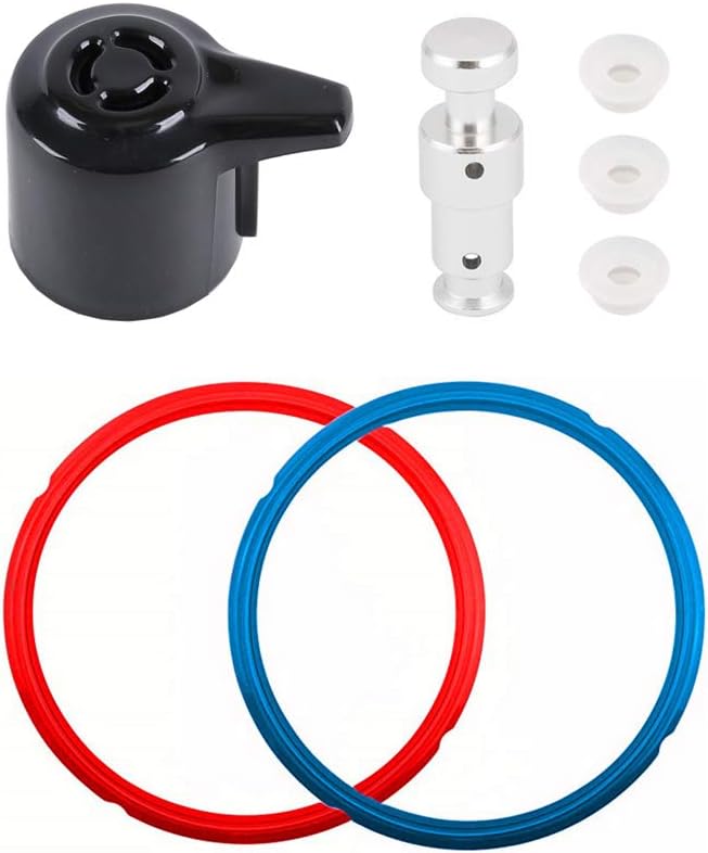 Parts Replacement for Instant Pot Duo 5, 6 Quart Qt Include Sealing Ring, Steam Release Valve and Float Valve Seal Replacement Parts Set